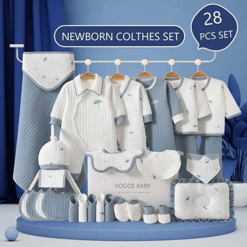 28-częściowy zestaw prezentowy – Baby Clothing Organic recenzja i cena