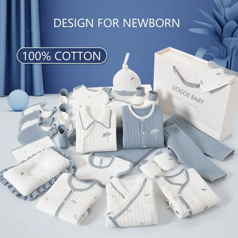 28-częściowy zestaw prezentowy – Baby Clothing Organic recenzja i cena