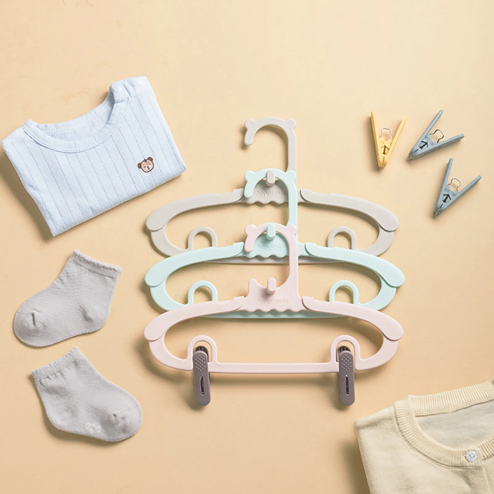 Regulowane wieszaki na ubrania – Baby Clothing Hanging Rack recenzja i cena