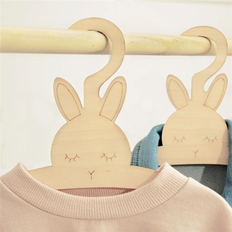 ABJI-20SZT Urocze Drewniane Wi – Baby Clothing Hanging Rack recenzja i cena